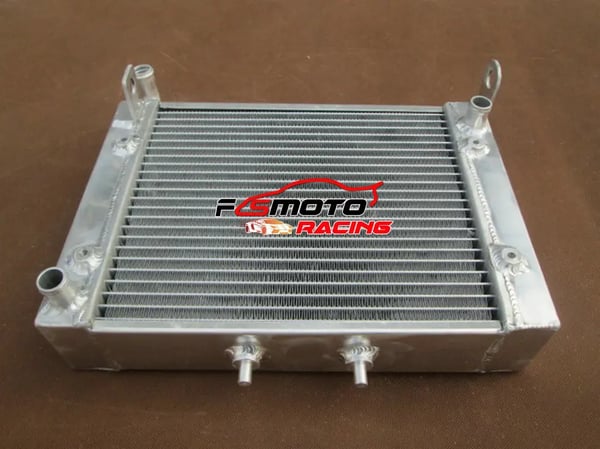 Radiator med blæser, 5-rækket design, aluminiumsmateriale, kompatibilitet med CAN-AM RENEGADE 500/800/800R, forbedret køleeffektivitet
