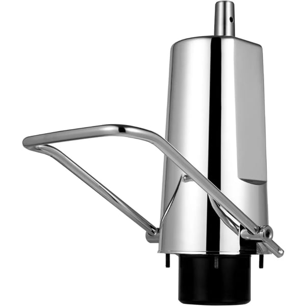 Hydraulisk Frisørstol Pumpe, Justerbar Højde, Kraftig Design,Sølv