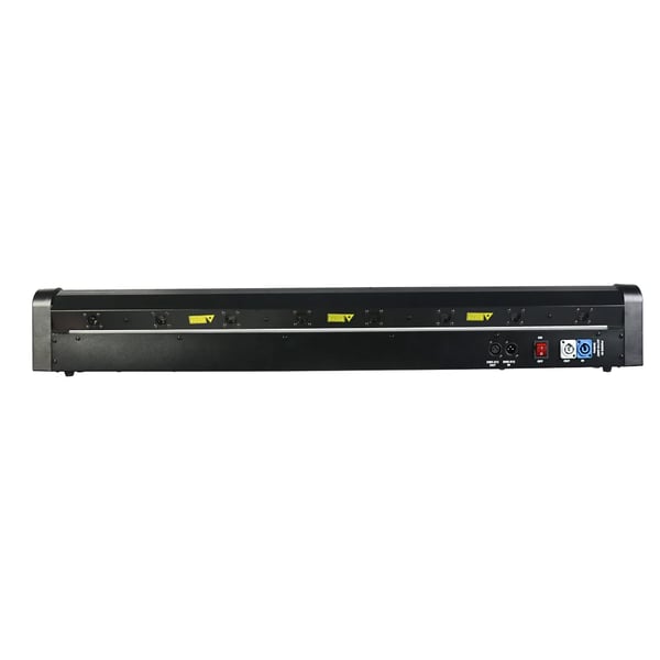 Stråle Laser Projektor Lys, 8 Øjne, DMX512 Kontrol, Indendørs Brug,2PCS, EU stik