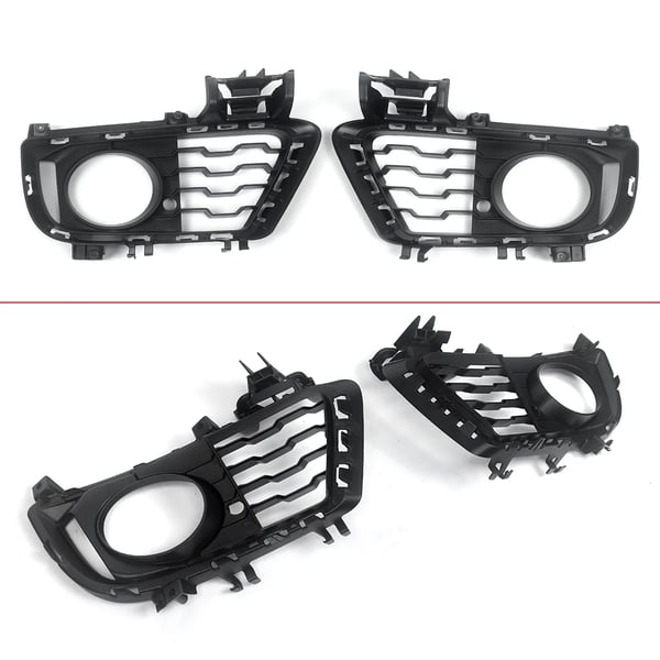 Framgrillmontering, ABS-material, kompatibel med lyxig kompakt sedan F34 GT,Som visat
