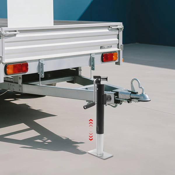 Billyft, Tungt Byggande, Ergonomisk Design,svart
