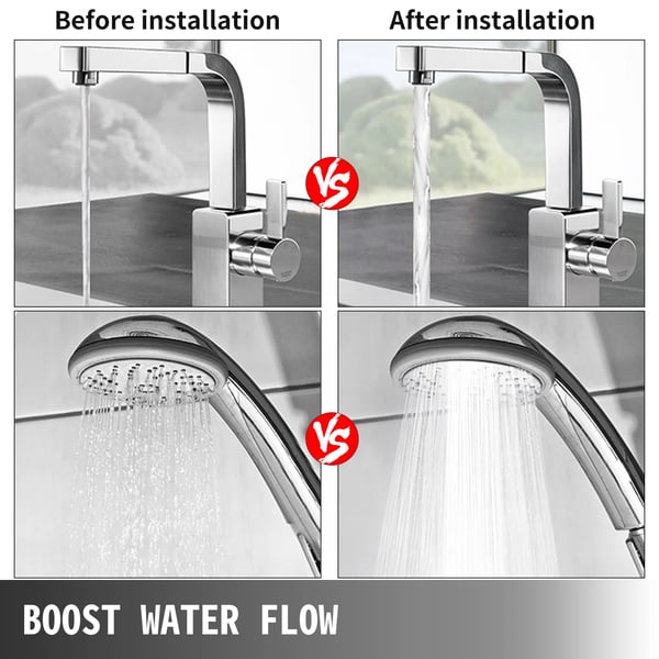 VEVOR Vandcirkulationspumpe, 50L/min Flow Rate, 6m Maksimal Højde,EU