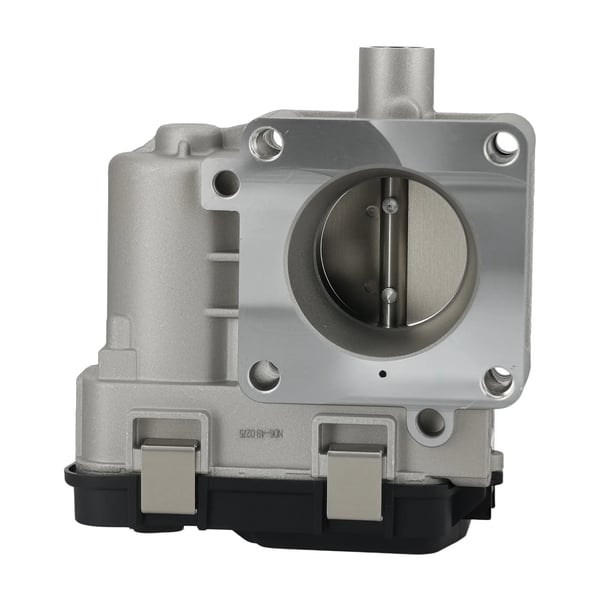 Throttle Body, Aluminium Material, 20,5 cm Længde, 1,2 Benzinmotor Kompatibilitet, 6 Pins, 1100 g Vægt