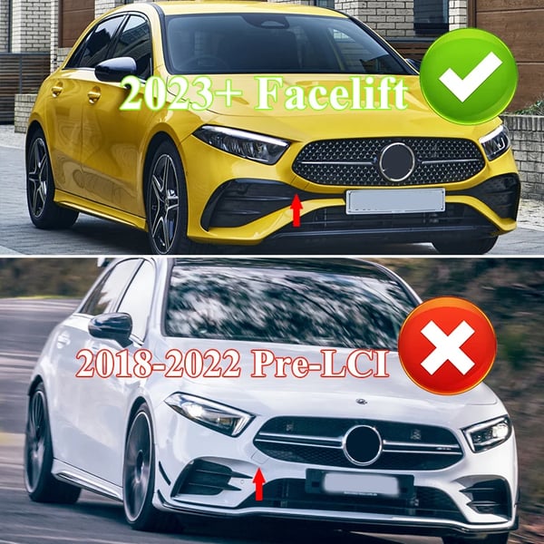 Frontbumpergrill, Stilfuldt Design, Forbedret Luftstrøm,Glansende Sort