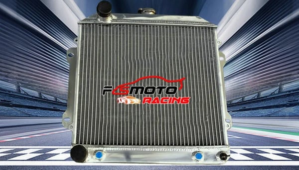5 ROW Aluminium Radiator til Toyota Celica, Overlegen Køleydelse, Holdbar Aluminium Konstruktion, Perfekt Pasform til 1971-1977 Modeller