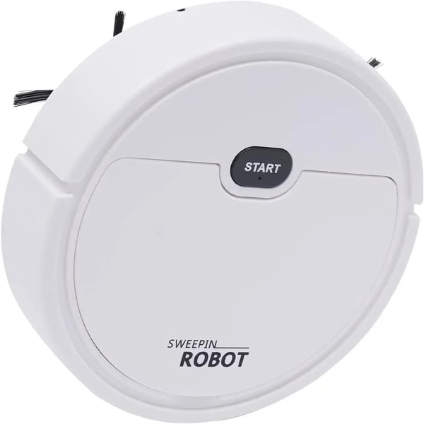 Robotstøvsuger, Genopladelig, Effektiv Rengøring,HVID, EU