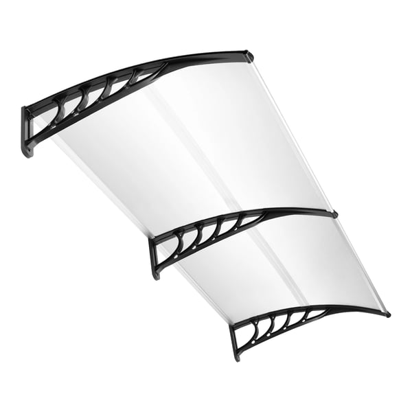 Dørmarkise, Vejrbestandigt Design, UV-Bestandig,Klar
