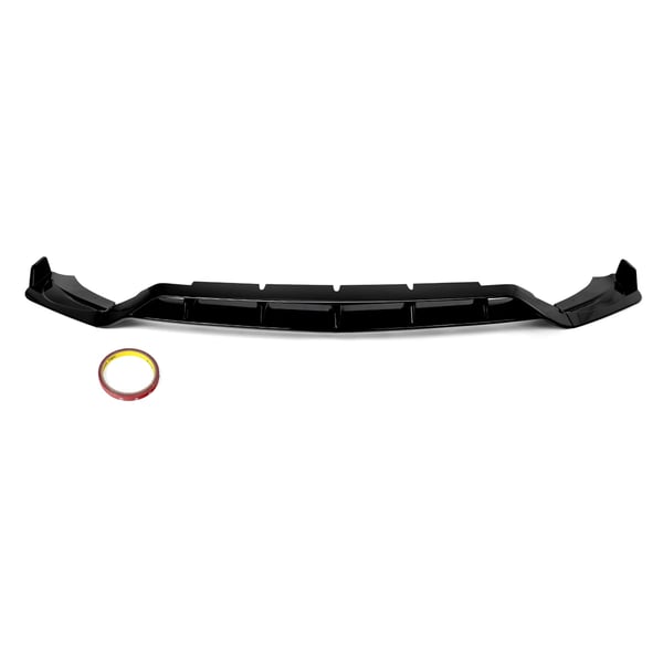 Front Lip Splitter, Holdbar ABS Konstruktion, Skræddersyet Pasform til Mercedes Benz,Glansfuld Sort