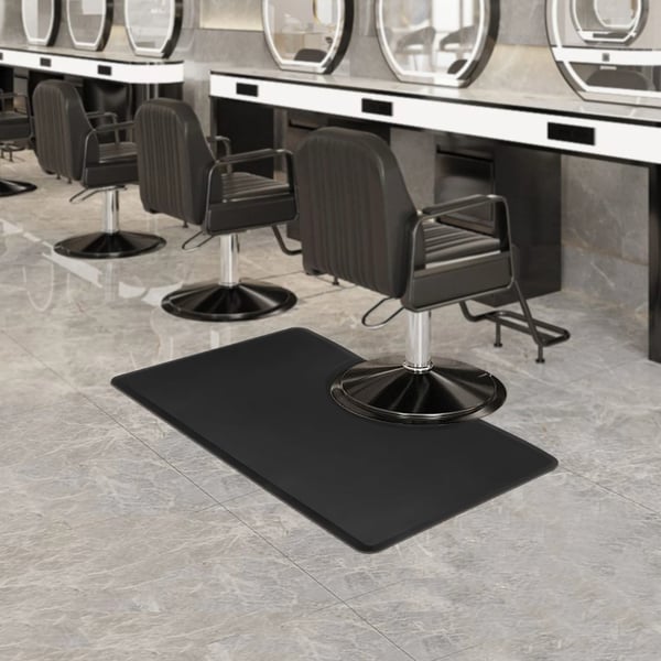 Salon Mat, 90 cm x 150 cm, 18 mm tykkelse, vandtæt, firkantet form, ergonomisk design