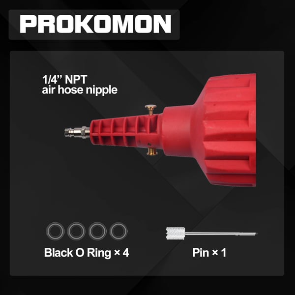 Pneumatisk CV Boot Expander Installer, Højkvalitets Stål, 35 cm Lang, Universel Kompatibilitet, Udvider CV Dæksler, Inkluderer Støvcover Stang