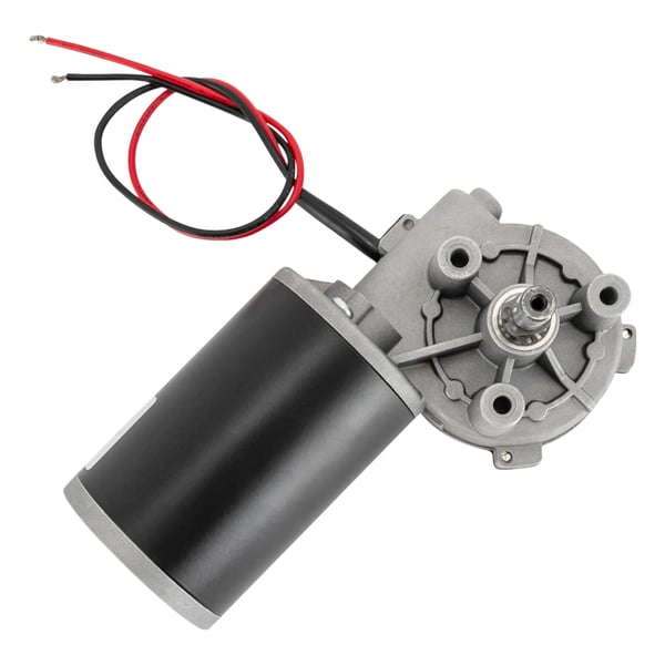 DC Gear Motor, 80W effekt, 220 RPM hastighed, 70 kg belastningskapacitet,24V, 0