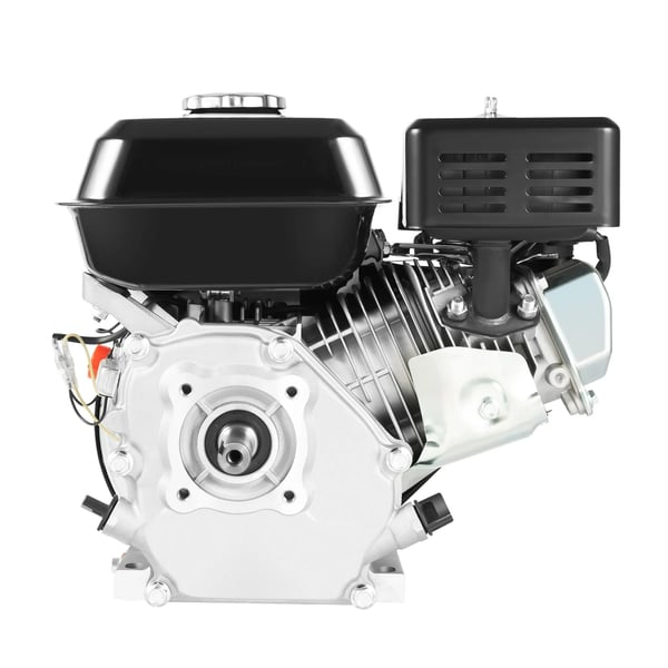Gasdriven motor, 5100W effekt, oljeskyddsfunktion, svart