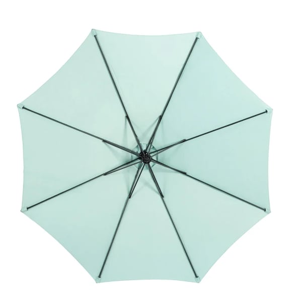 Udendørs Parasol, Stor Kappe, Justerbar Tilt,Turkis