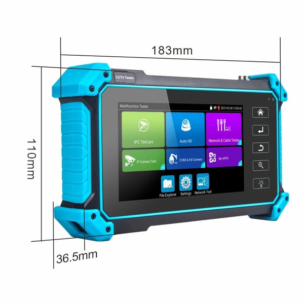 CCTV Tester, 5,4 Tommer IPS Skærm, HDMI og VGA Indgang,NF-715