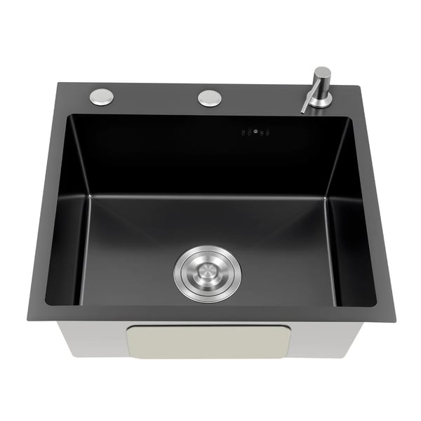 Køkkenvask Sæt, Sæbedispenser, Flere Installationsmuligheder,6.76oz