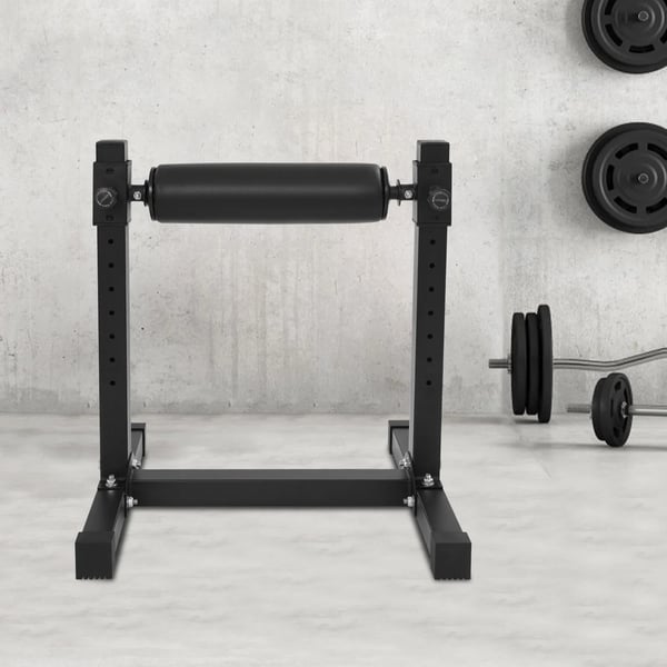 Split Squat Stand, Q235 kulstofstål, 612*567*673mm, Maksimal belastning 200kg, Rullelængde 420mm, 9 justerbare gear