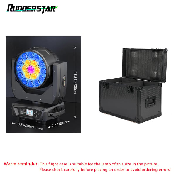 Flight Case, Robust Design, Ideel til Scene Belysning,sort