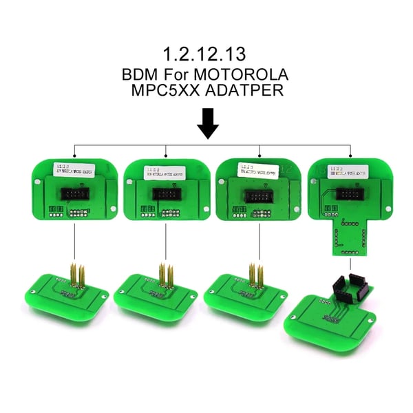 BDM-adaptere, 22-delt sæt, forbedret brugervenlighed,22PCS Adaptere