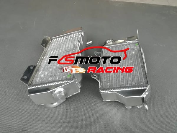 Radiator, Aluminiumlegering, Kompatibel med Kawasaki KLX650, Dimensioner til 1993-1996 modeller, Effektiv varmeafledning, Letvægtsdesign