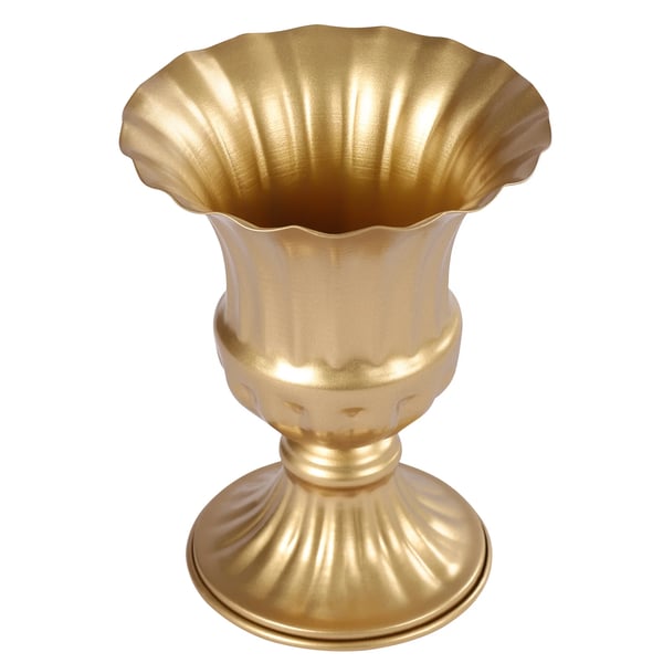 Planter Vaskruka, Bröllopsblomsterarrangemang, Hållbar Järndesign,Guld