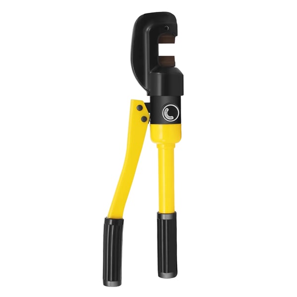 Hydraulisk Armeringsjernsklipper, 8 Ton Skærekraft, Kompakt Design,Gul