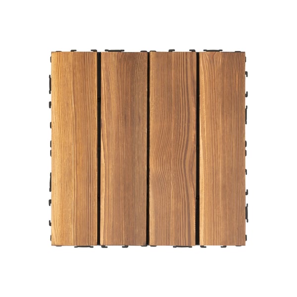 Terrassplattor, Sammanlänkande Design, Väderbeständiga, Brun