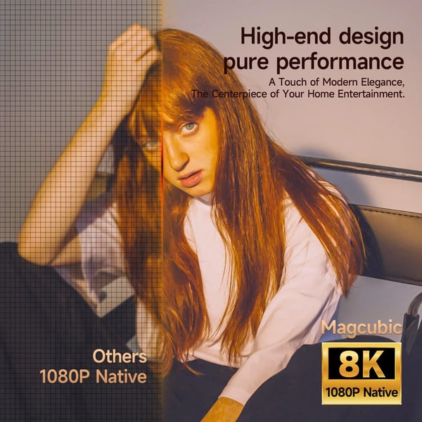 Projektor, 1080P Native, Autofokus,EU stik, X7-EU