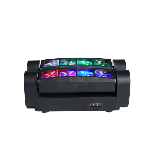DJ Lygter, 80W LED, DMX-512 Kontrol,sort, EU stik