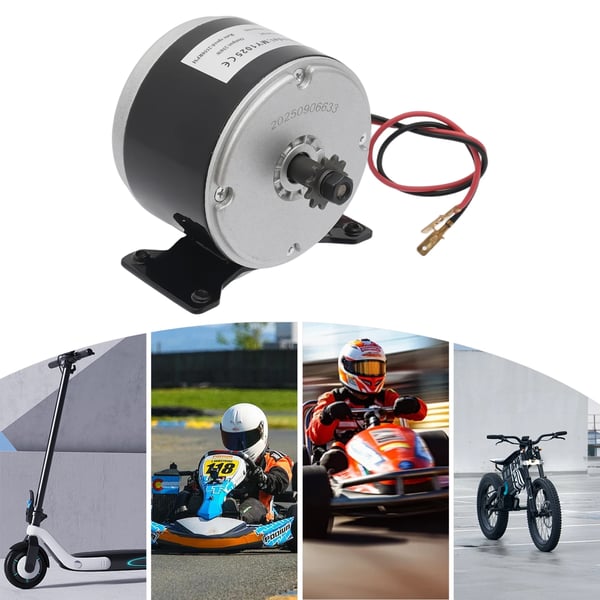 Elektrisk motor, 250W effekt, egnet til elektriske cykler og personlige transportmidler,11, 24V