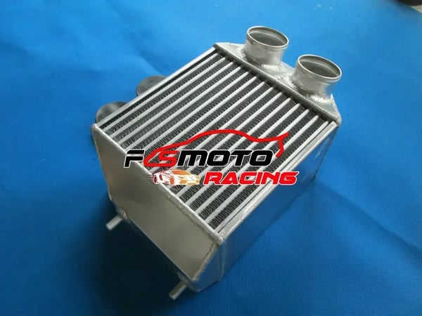 Aluminium Intercooler & Blæser, Frontplacering, Kompatibilitet med Renault R5 GT Turbo, Ydelsesforbedring, Letvægtsdesign