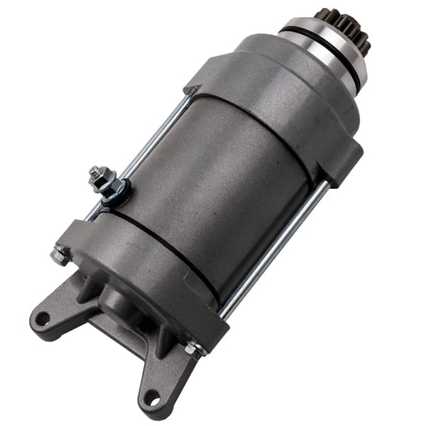Aloitusmoottori, 12V, korkean suorituskyvyn komposiitti, 24 cm pituus, 3 kg paino, yhteensopiva Yamaha V-Star 1100 (1999-2009)