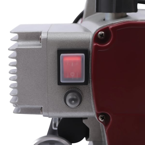 Luftløs malersprøjte, 1800W motor, 9 meter slange,Rød
