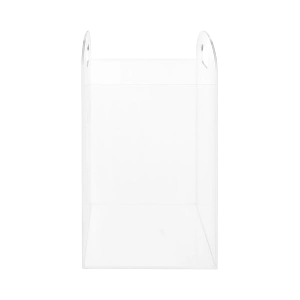 Magasinholder, Klar Akryl Design, Pladsbesparende,Klar