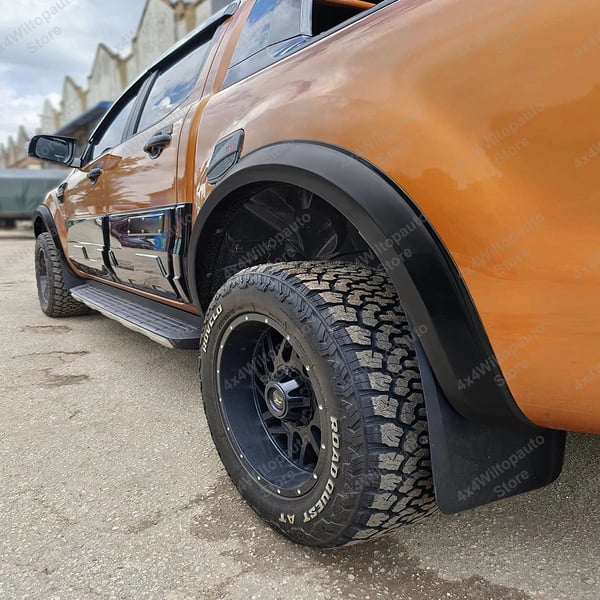 Fender Flares, Skræddersyet til Ford Ranger T8, Nem Installation,FORD RANGER T8