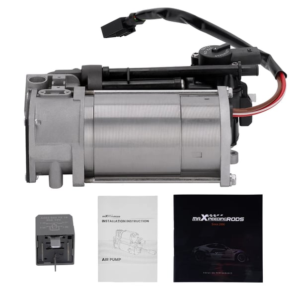 Ilmakompressorin pumppu, 32cm x 32cm x 20cm, 4650g, Yhteensopiva useiden Mercedes E-luokan mallien kanssa, Vaihtopartinumero: 2123200104, 2123200404
