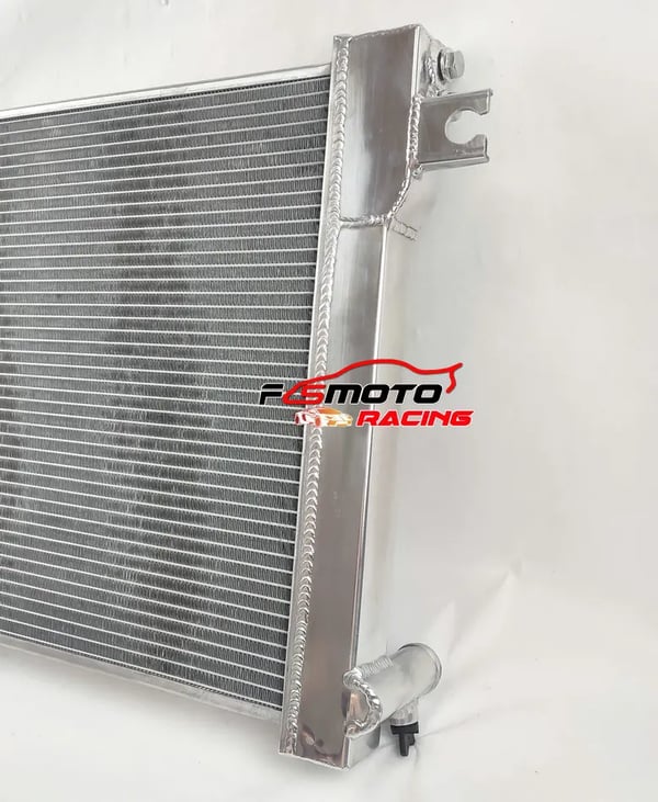 Aluminiumkøler, legeret aluminium, 23 x 14 x 2 tommer, passer til kompakt sedan E30, frontplacering, høj-effektiv køling