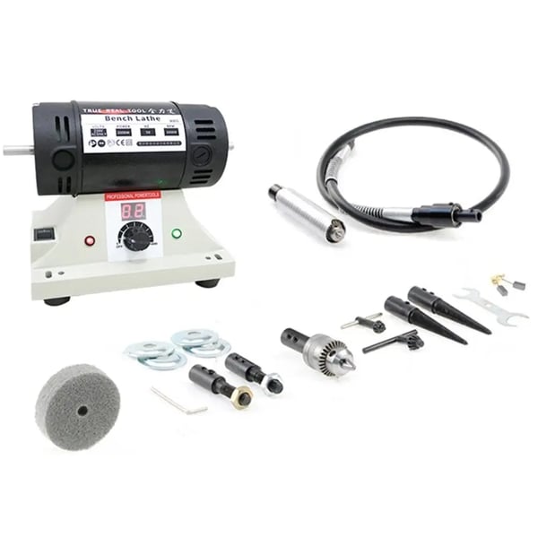 Mini Bænk Slibemaskine, 800W Effekt, 10000rpm Hastighed,Mini Bænk Sliber
