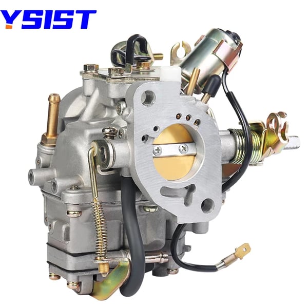 Kaasutin, raskas sinkkiseos, moottoriyhteensopivuus 1.0L & 1.3L, mekaaninen rikastintyyppi, Suzuki SJ410 & F10A, paino 3 KG