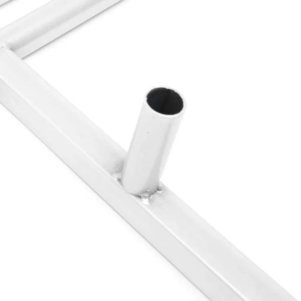Bröllopsbåge Ställning, Elegant Vit Design, Hållbar Stål Konstruktion,VIT, M