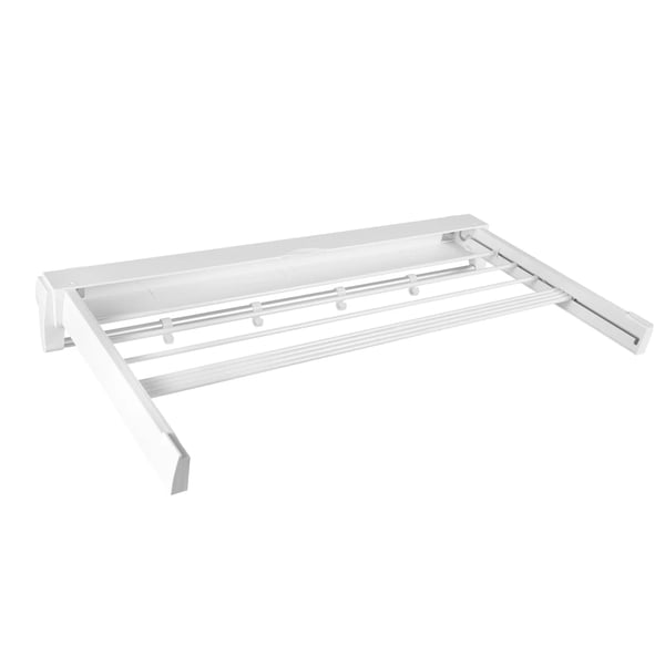 Tøj tørretumbler, Pladsbesparende design, Holdbar aluminiumskonstruktion,HVID