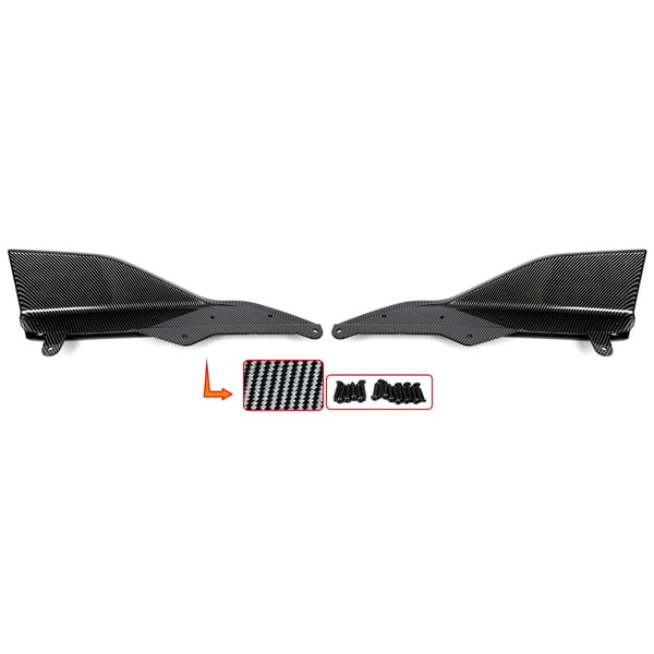 Side Skirts Trim, Carbon Fiber Look, Kompatibel med G42-modeller,Kulfiberlook