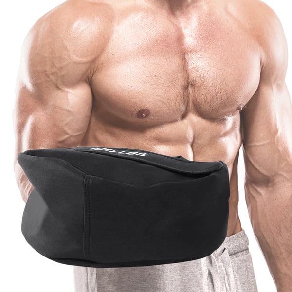 Træningssandpose, Justerbar vægtkapacitet 30-45 kg, Højkvalitets polyester, Holdbar og bærbar