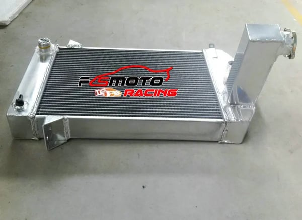 Aluminium Radiator, 62MM Kerne Størrelse, 3 Række Design, Kraftig Ydelse
