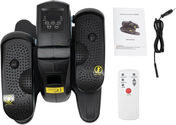 Elliptinen Trainer, Kauko-ohjain, Säädettävät Nopeudet,Sininen