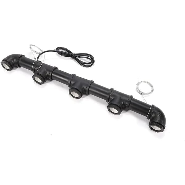 Riippuvalaisin, Vintage Teollinen Muotoilu, Korkeussäädettävä,musta
