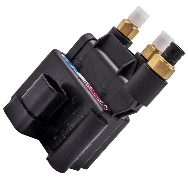 Luftaffjedrings solenoideventilblok, kompatibel med Mercedes R-Class W251 2006-2013 2-hjørne køretøjer, holdbart højtydende materiale