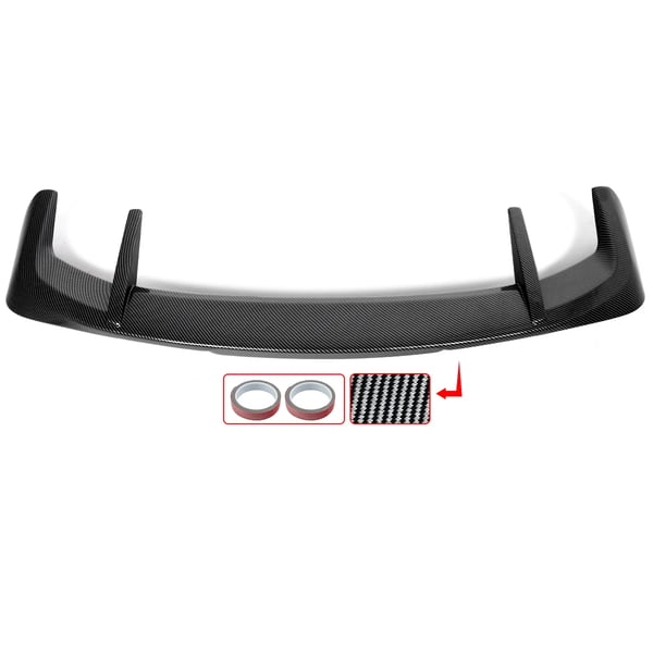 Bagagerumsspoiler, ABS-plast, Performance-stil, Kompatibel med BMW, Carbon Fiber Look