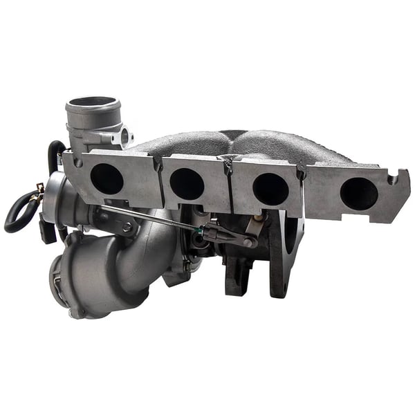 Turbocharger, legeringsstål og aluminium, kompatibel med VW Eos GTI Jetta Passat Audi A3