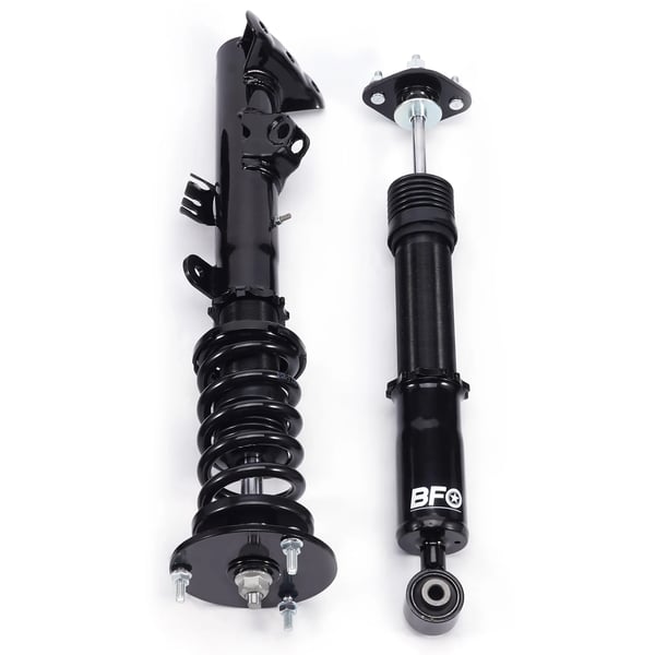 Højdejusterbare Coilovers, Stål Konstruktion, Justerbar Højdeområde 1-4 tommer, Kompatibilitet med Performance Køretøj 3 Series E36