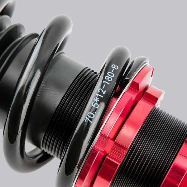 Coilover-sarja, 24-tasoinen paluuvaimennus, säädettävä jousitus, coilover